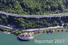 Luftaufnahme EISENBAHN/Bahnen bei Schloss Chillon - Foto Schloss Chillon 4377